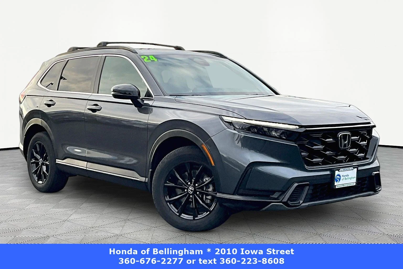 Used 2024 Meteorite Gray Metallic Honda Sport image 1