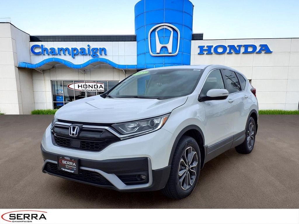 Used 2022 Platinum White Pearl Honda EX-L image 1