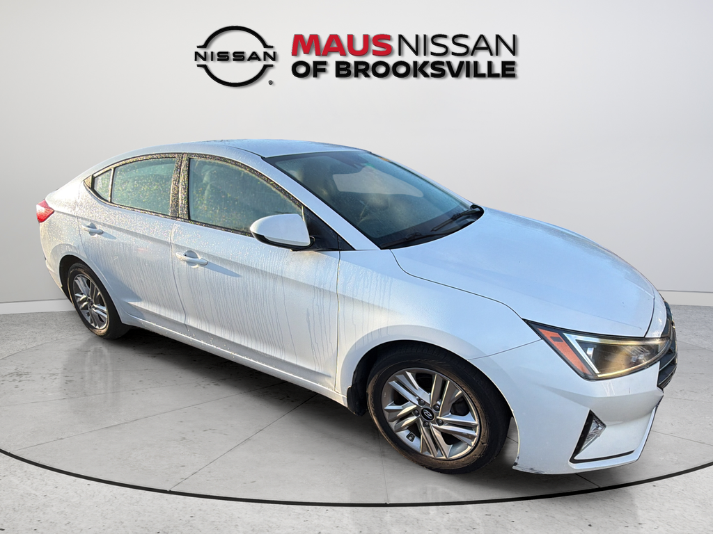 Used 2020 Quartz White Pearl Hyundai SEL image 12