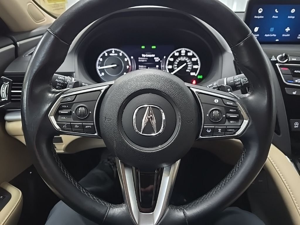 Used 2019 White Diamond Pearl Acura Technology Package image 19