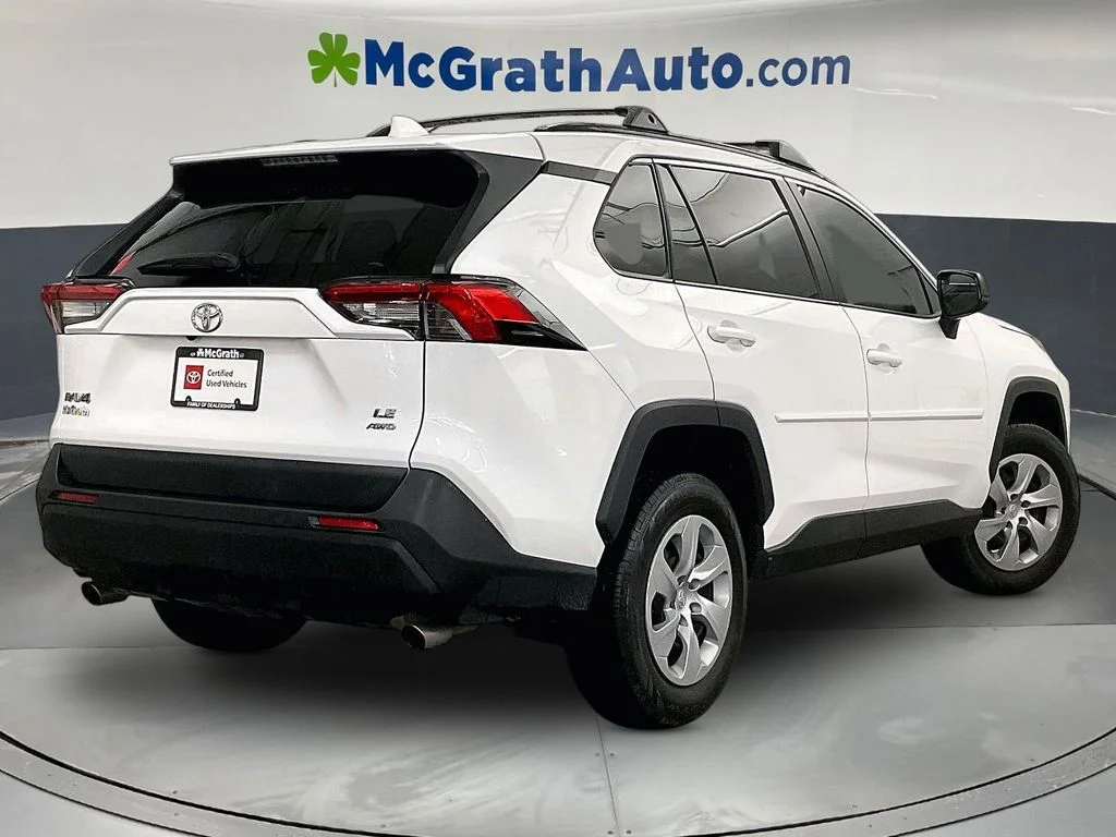 Certified Used 2021 White Toyota LE image 16