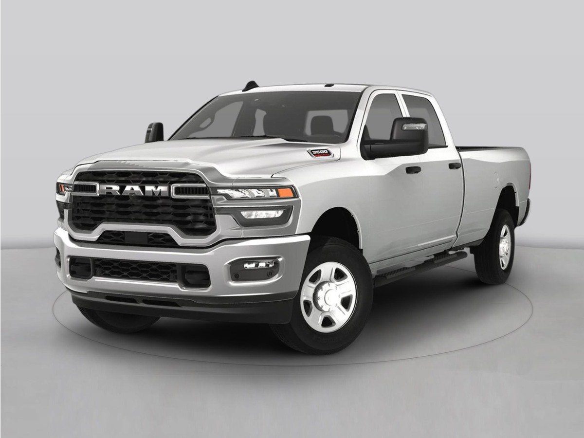New 2026 Diamond Black Crystal Pearl-Coat Exterior Paint RAM Tradesman image 1