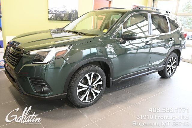 Certified Used 2024 Green Subaru Limited image 1