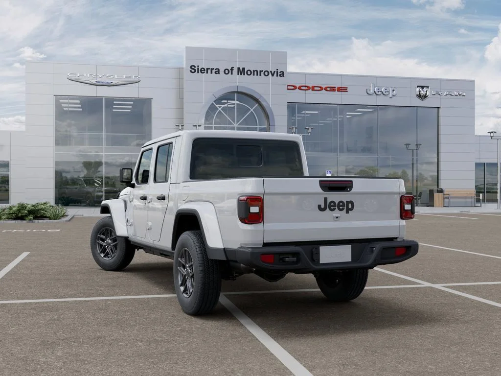 New 2026 Bright White Clear-Coat Exterior Paint Jeep Sport S image 3