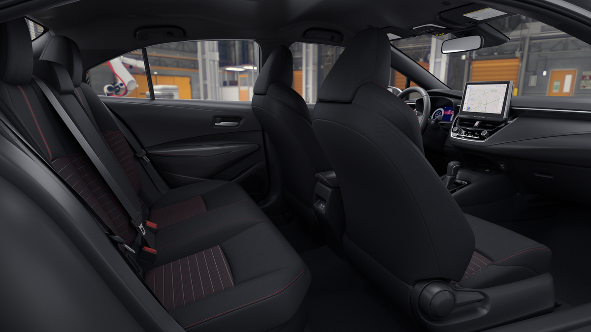 New 2026 Midnight Black Metallic Toyota Hybrid SE image 21