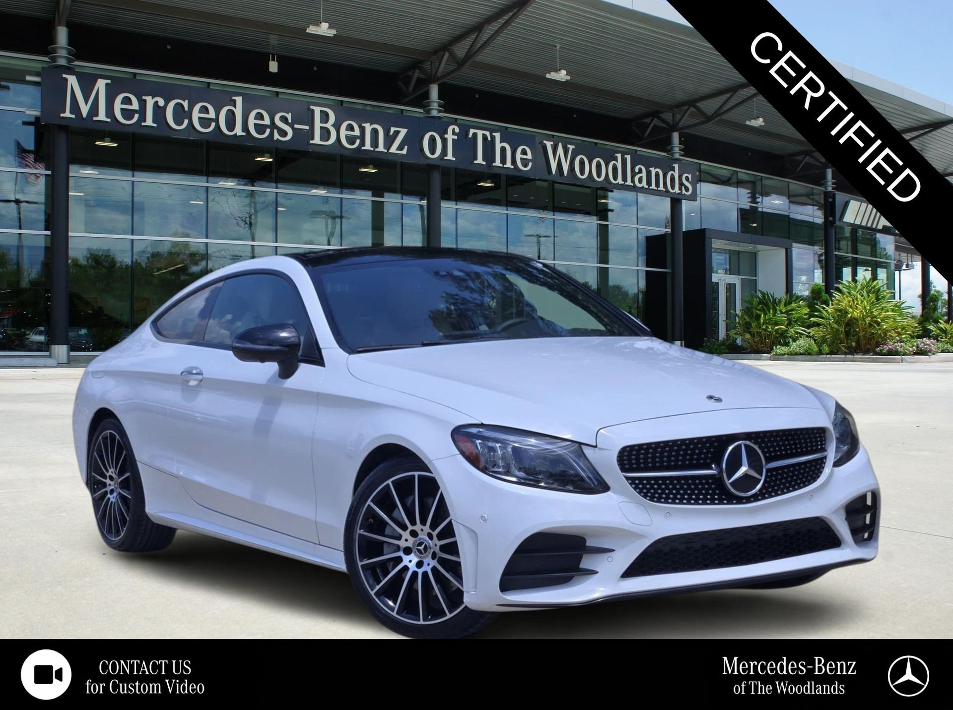 Certified Used 2023 Polar White Mercedes-Benz C 300 image 1