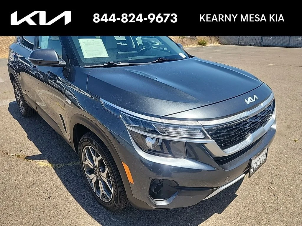 Certified Used 2023 Gray Kia EX image 1