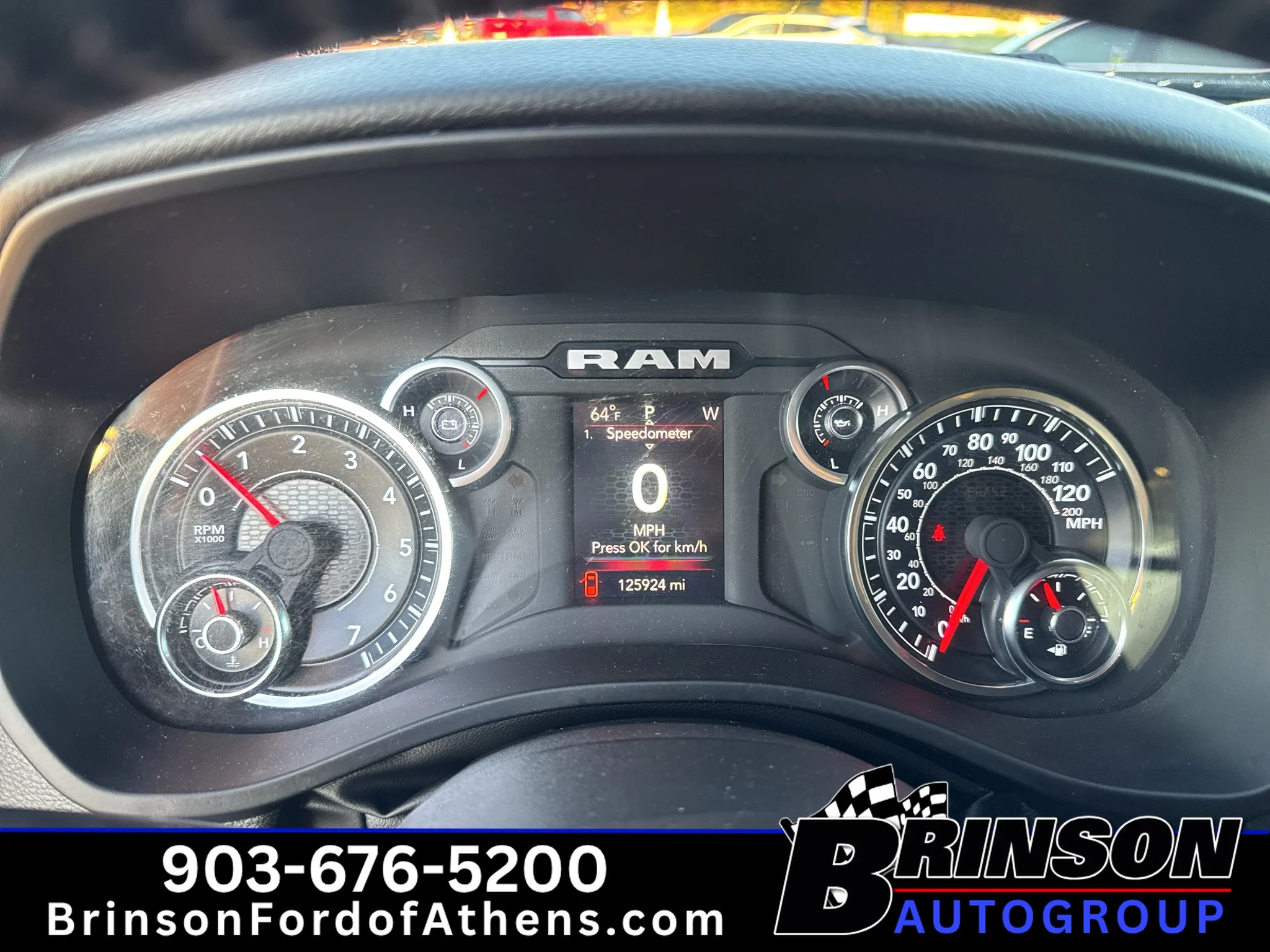 Used 2023 Bright White Clearcoat Ram Lone Star image 24