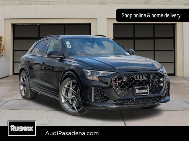 New 2026 Audi RS Q8 performance 4.0T 4D Sport Utility in Pasadena ...