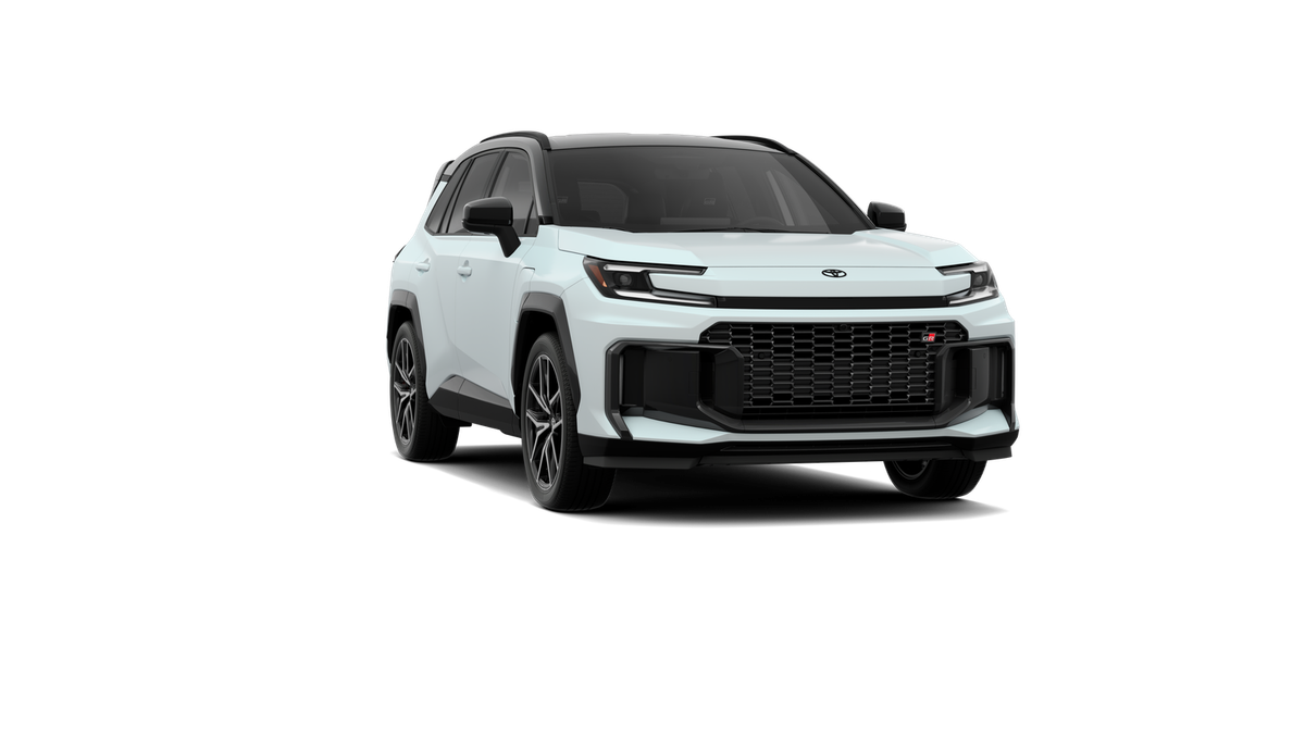 New 2026 Wind Chill Pearl with Midnight Black Metallic roof Toyota GR SPORT image 15
