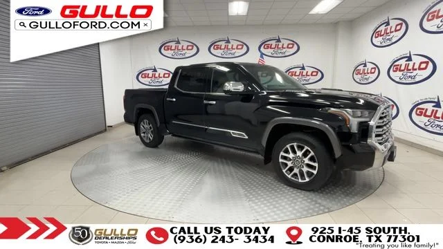 Certified Used 2023 Midnight Black Metallic Toyota 1794 Edition image 2