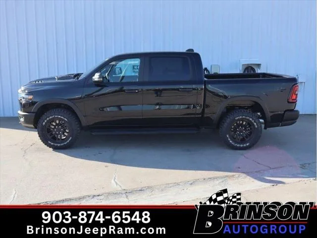 New 2026 Diamond Black Crystal Pearl-Coat Exterior Paint RAM REBEL image 3
