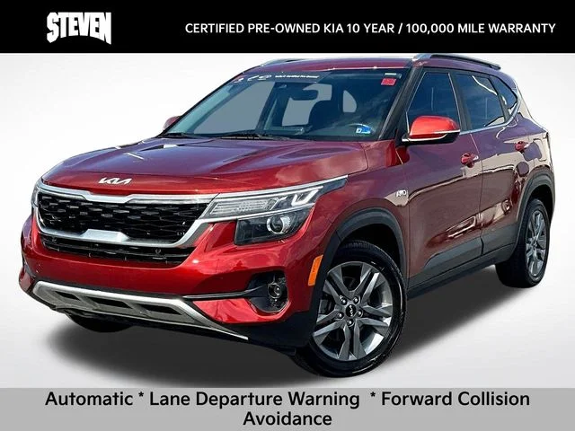 Used 2022 Orange Kia S image 3