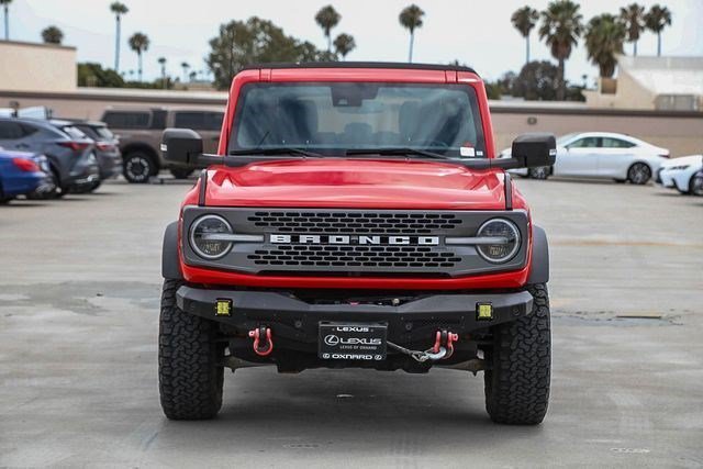 Used 2021 Race Red Ford Badlands image 2
