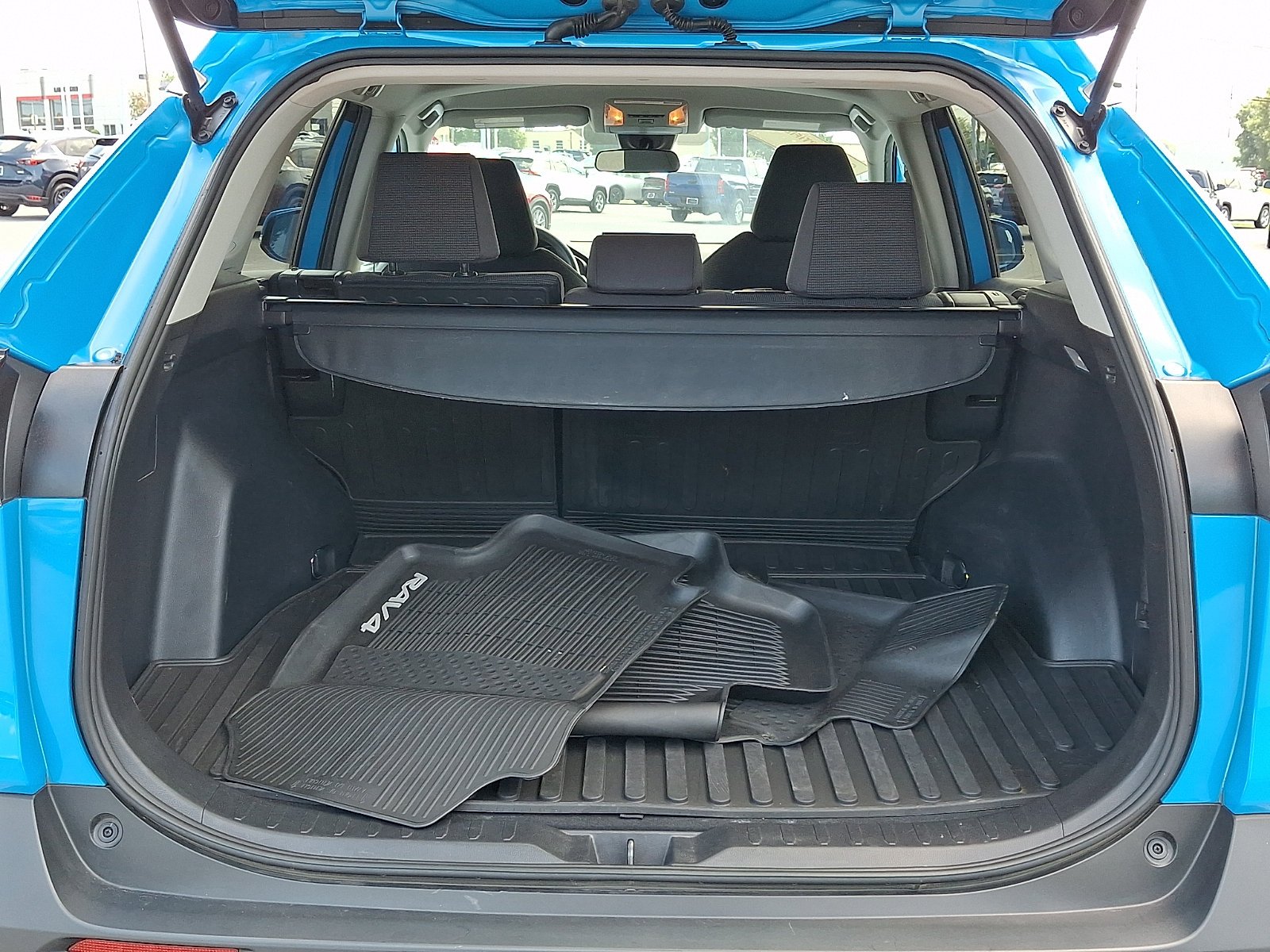 Used 2020 Blue Flame Toyota LE image 28