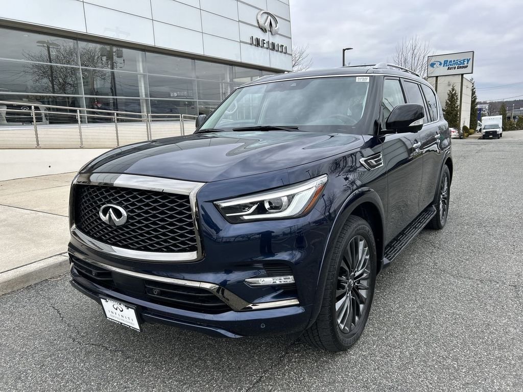 Certified Used 2023 Blue INFINITI Premium Select image 4