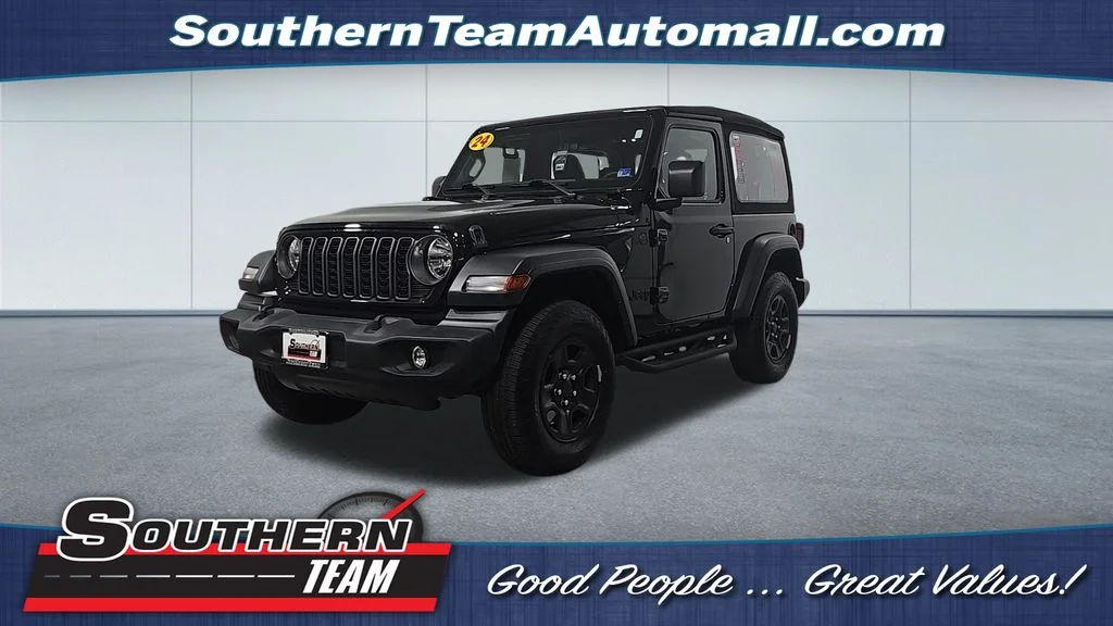Used 2024 Black Jeep Sport image 1
