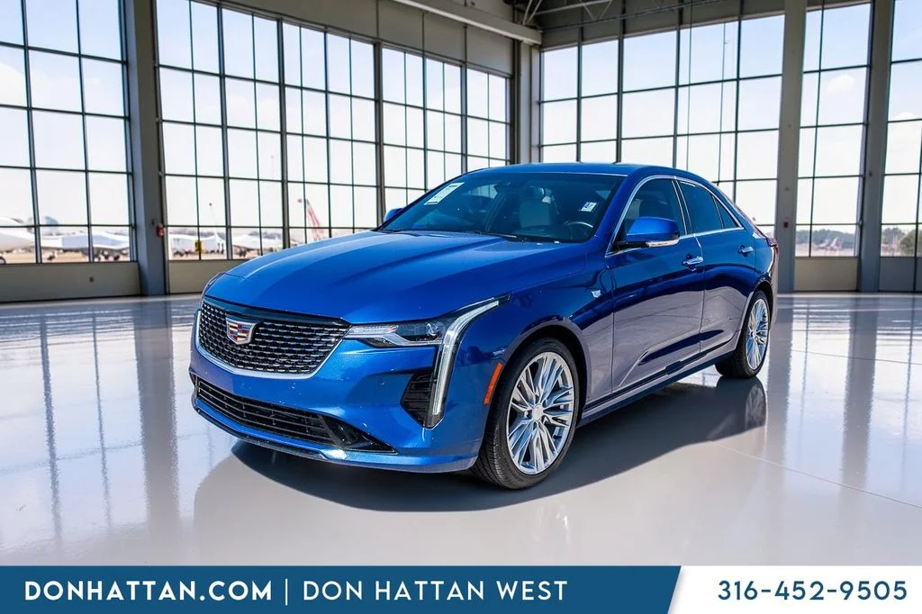 Used 2023 Blue Cadillac Premium Luxury image 33