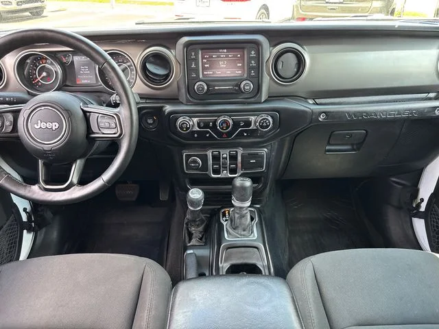 Used 2018 White Jeep Unlimited Sport S image 10