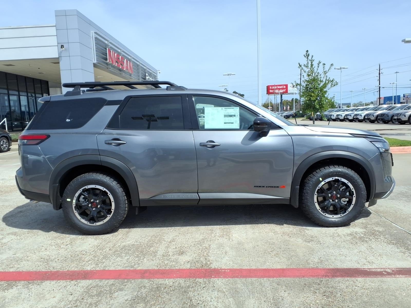 2026 Nissan Pathfinder Rock Creek® Gray at Robbins Nissan
