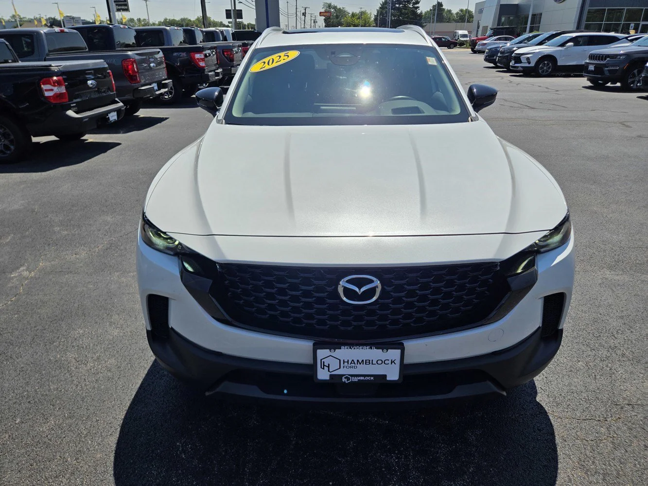 Used 2025 Wind Chill Pearl Mazda Premium Plus Package image 3
