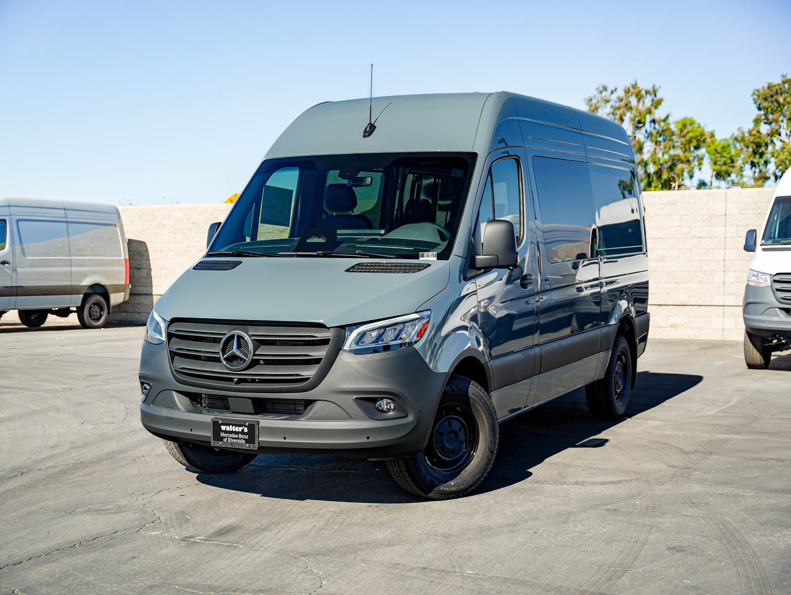 New 2026 Blue Gray Mercedes-Benz 2500 High Roof I4 Diesel HO 144 RWD image 1