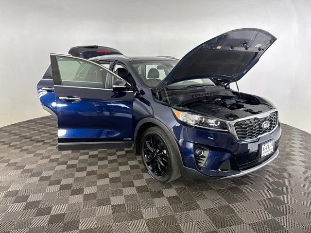 Used 2020 Blue Kia EX image 14