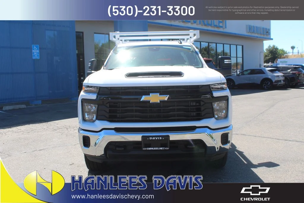 New 2026 White Chevrolet Work Truck image 4