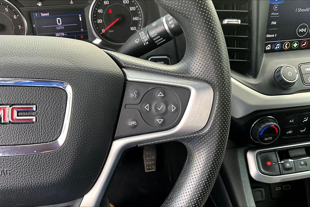 Used 2023 Ultra Blue Metallic GMC SLE image 24
