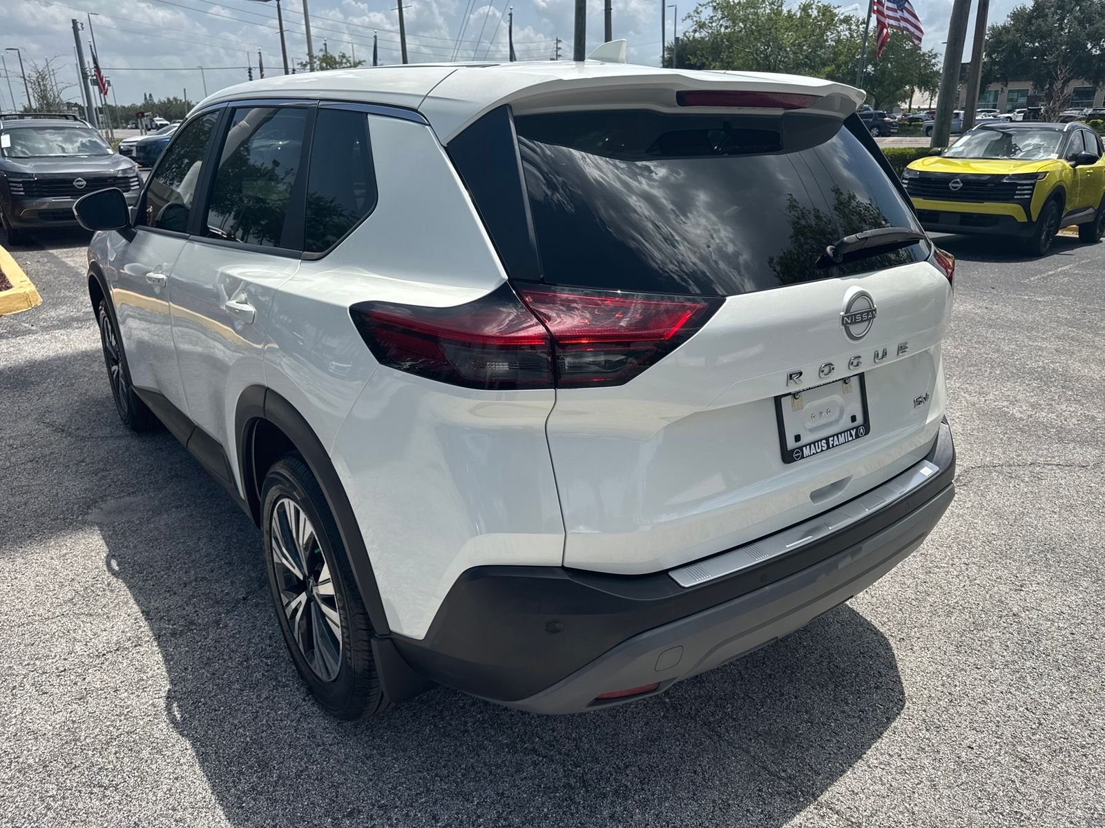 Certified Used 2023 White Nissan SV image 14