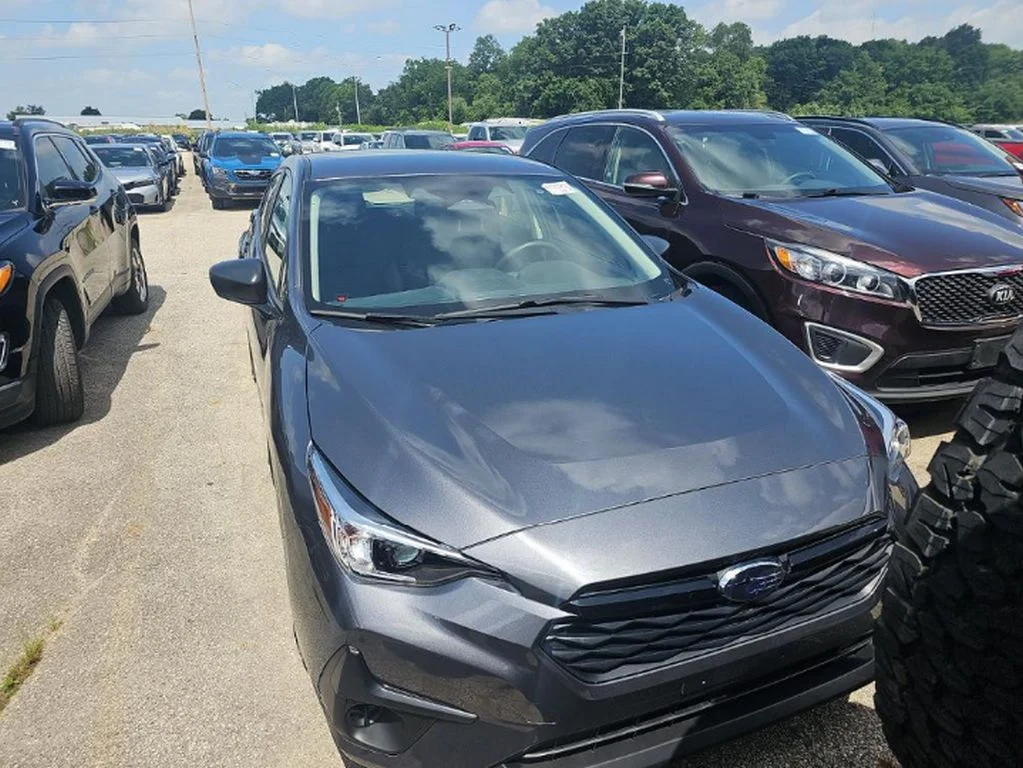 Used 2024 Gray Subaru Base image 2