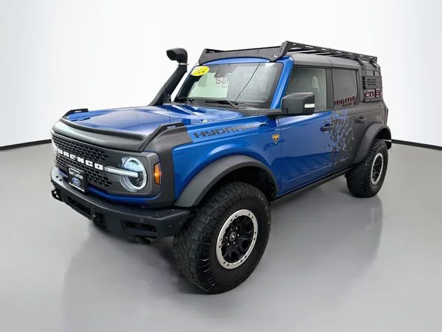 Certified Used 2024 Blue Metallic Ford Badlands image 3