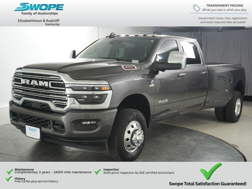 Used 2025 Granite Crystal Metallic Clearcoat Ram Laramie image 5