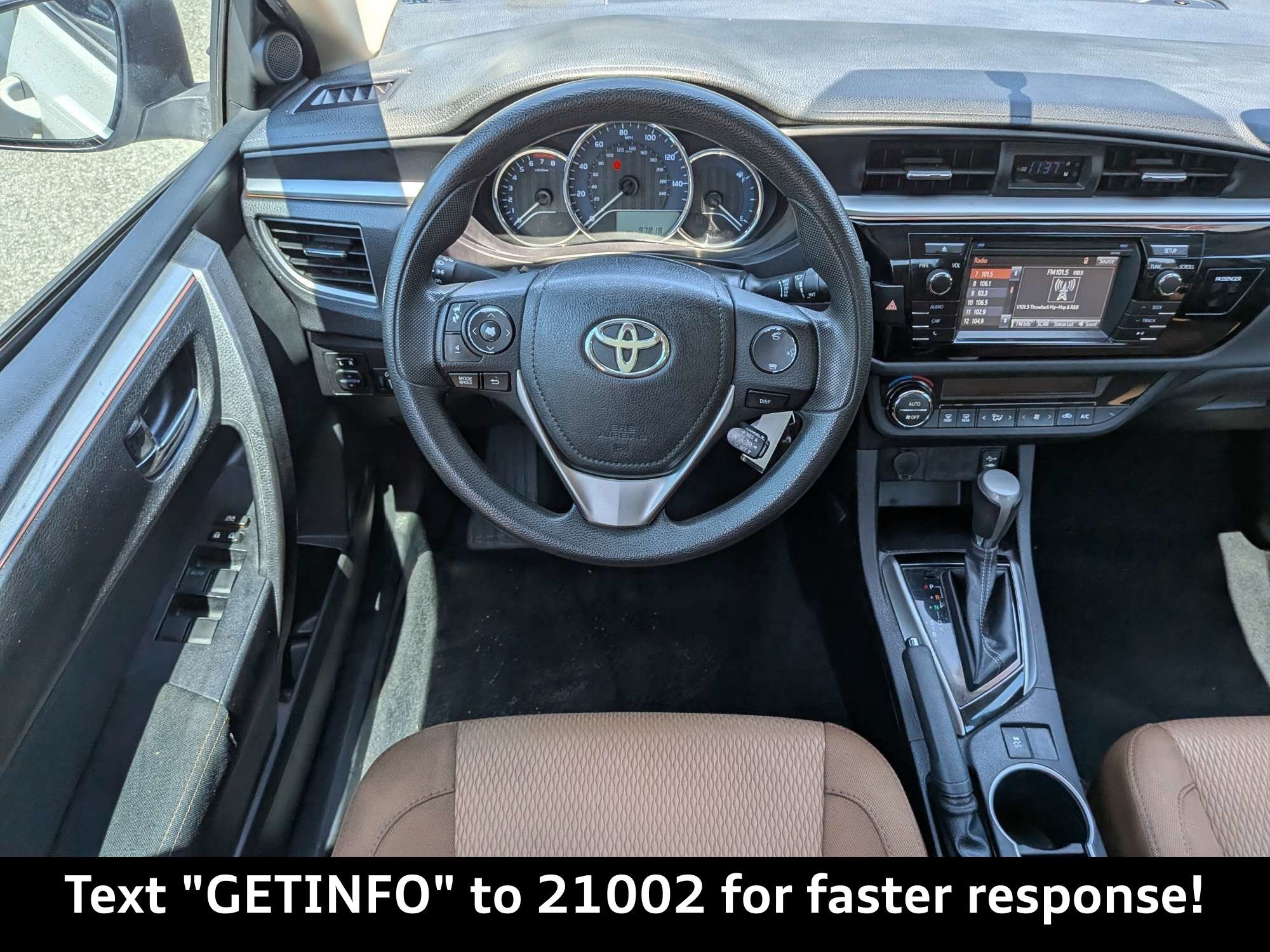 Used 2015 White Toyota LE image 20