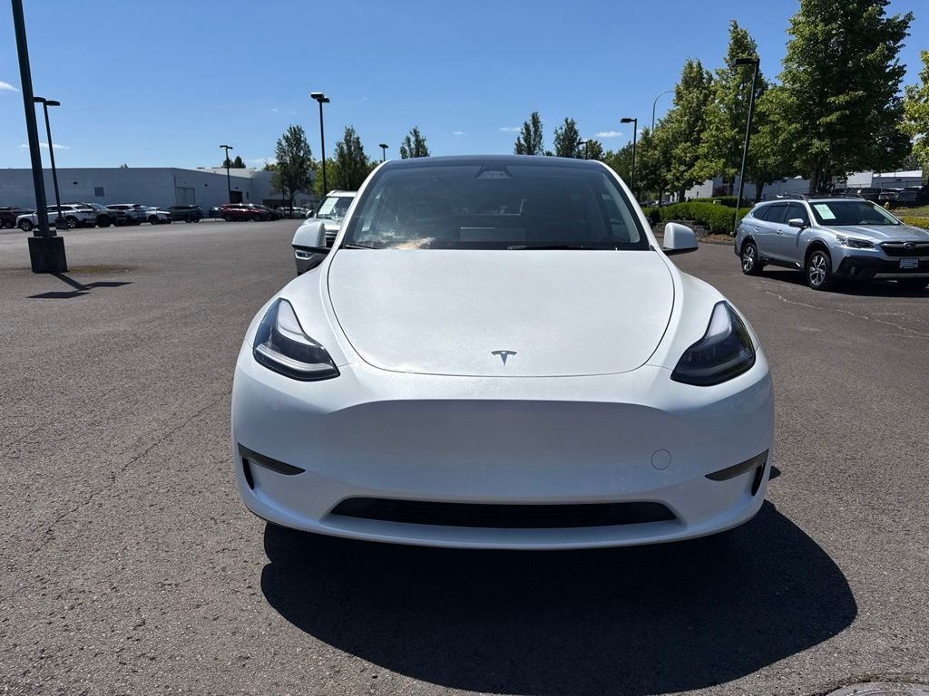 Used 2024 Pearl White Multi-Coat Tesla Long Range image 2