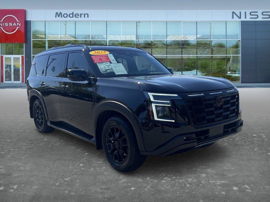 Used 2025 Super Black Nissan PRO-4X image 3