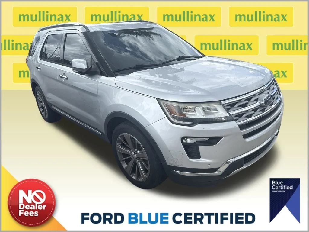 Certified Used 2018 Silver Ford Limited image 1