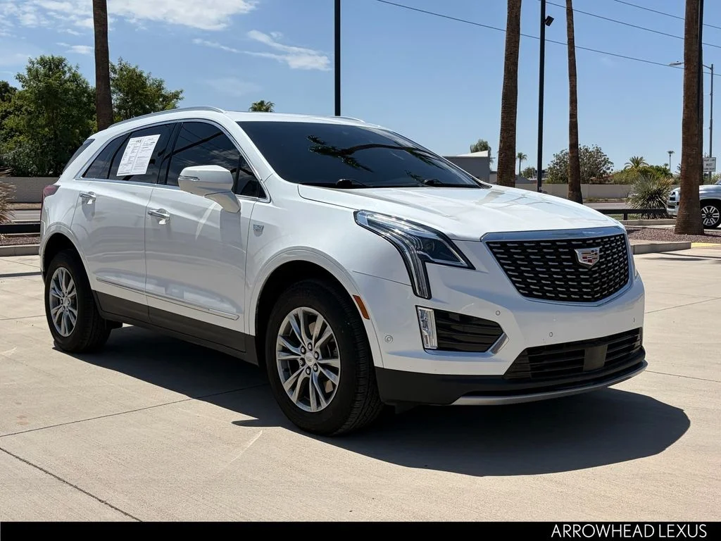 Used 2023 White Cadillac Premium Luxury image 8