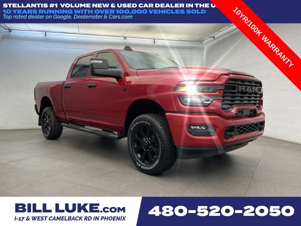 New 2026 Molten Red Pearlcoat RAM Black Express image 1
