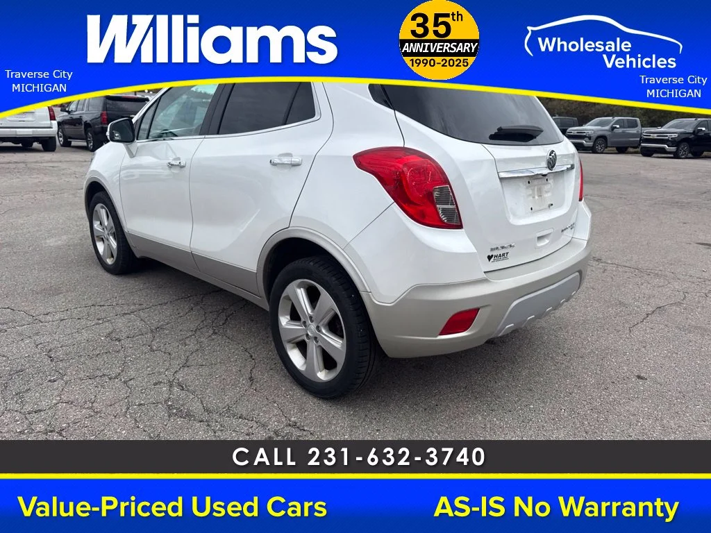 Used 2015 White Pearl Metallic Buick Base image 8