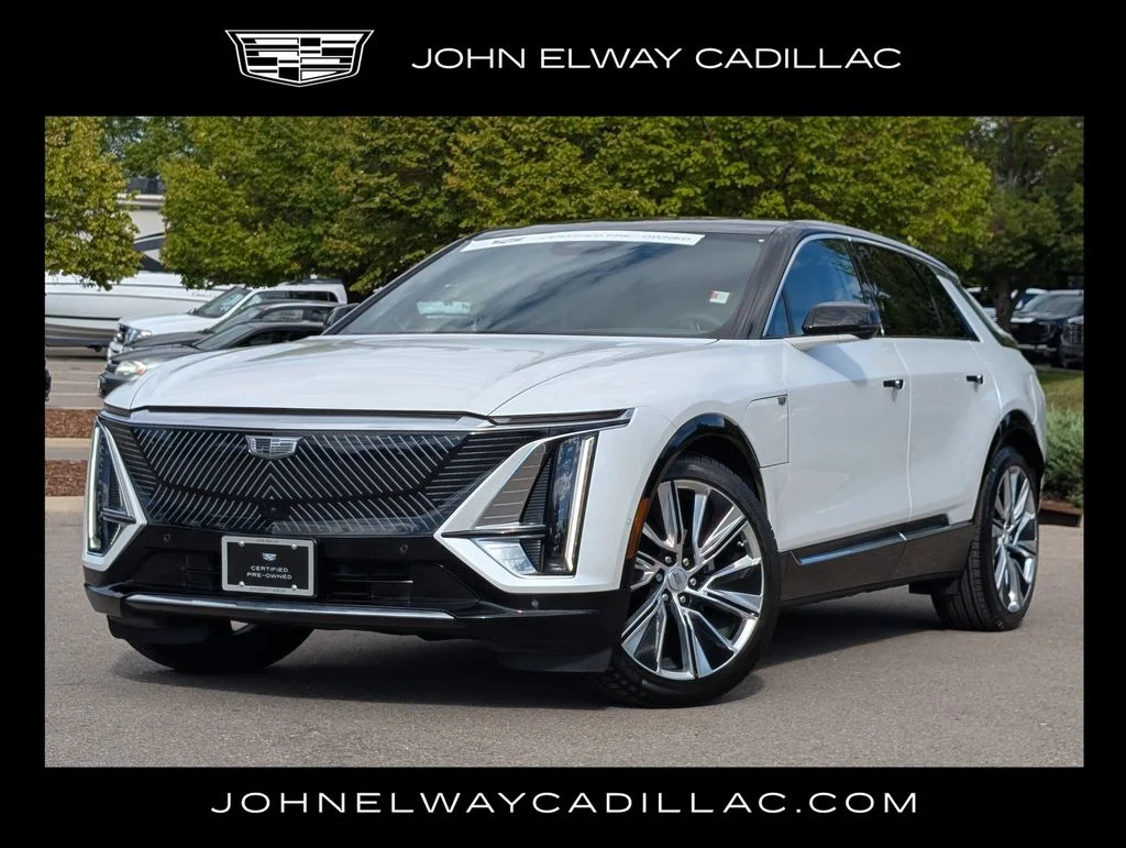 Used 2024 Crystal White Cadillac Luxury image 1