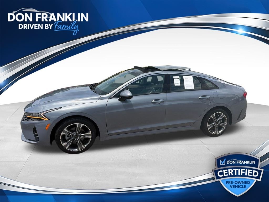 Certified Used 2024 Silver Kia EX image 1