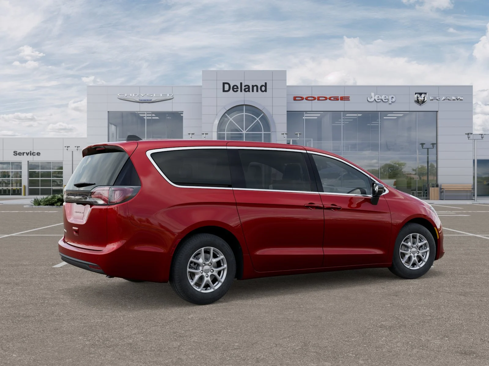 New 2026 Red Hot Pearl-Coat Exterior Paint Chrysler LX image 32