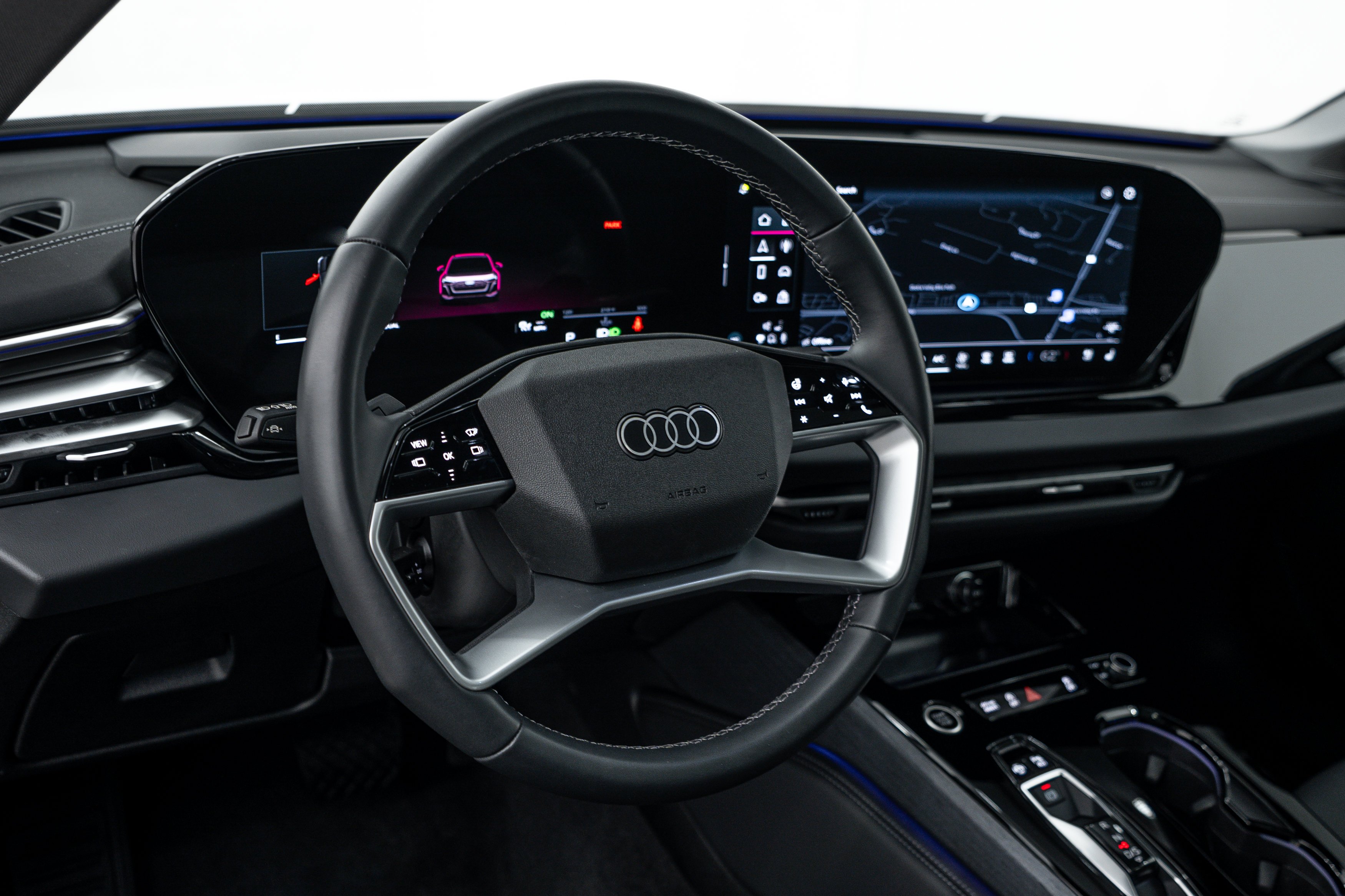 Used 2025 Glacier White Metallic Audi Premium Plus image 10