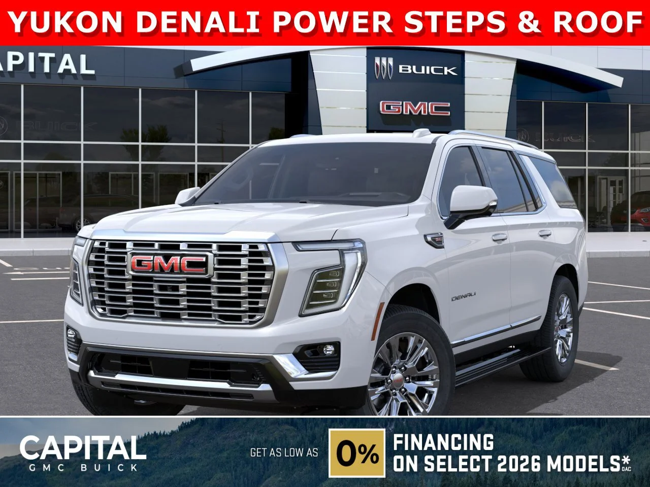 New 2026 Summit White GMC Denali image 1