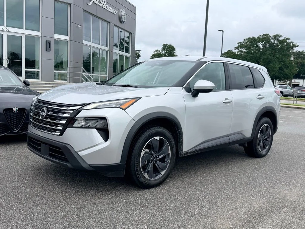 Used 2024 Silver Nissan SV image 1