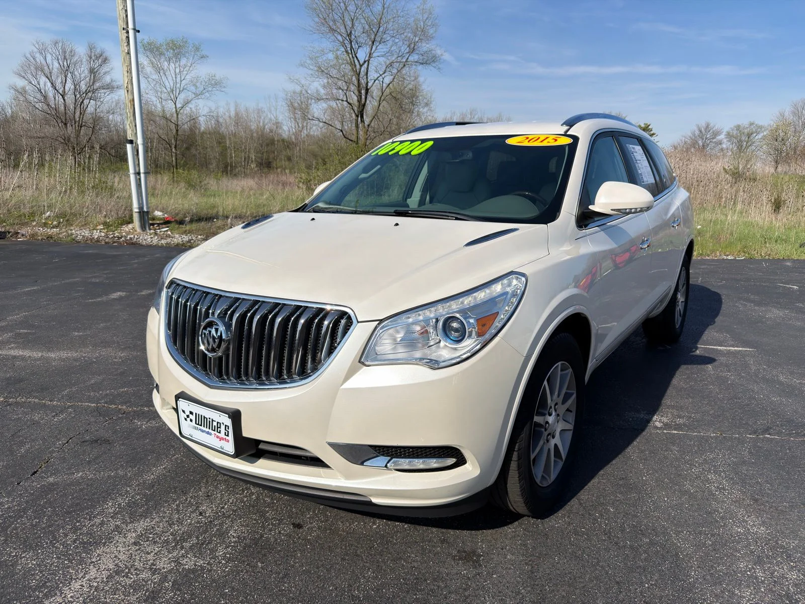Used 2015 Buick Enclave Leather with VIN 5GAKRBKD2FJ150125 for sale in Lima, OH