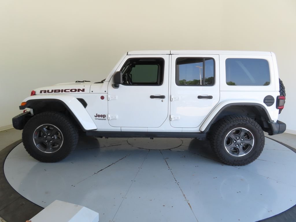 Used 2021 White Jeep Unlimited Rubicon image 6