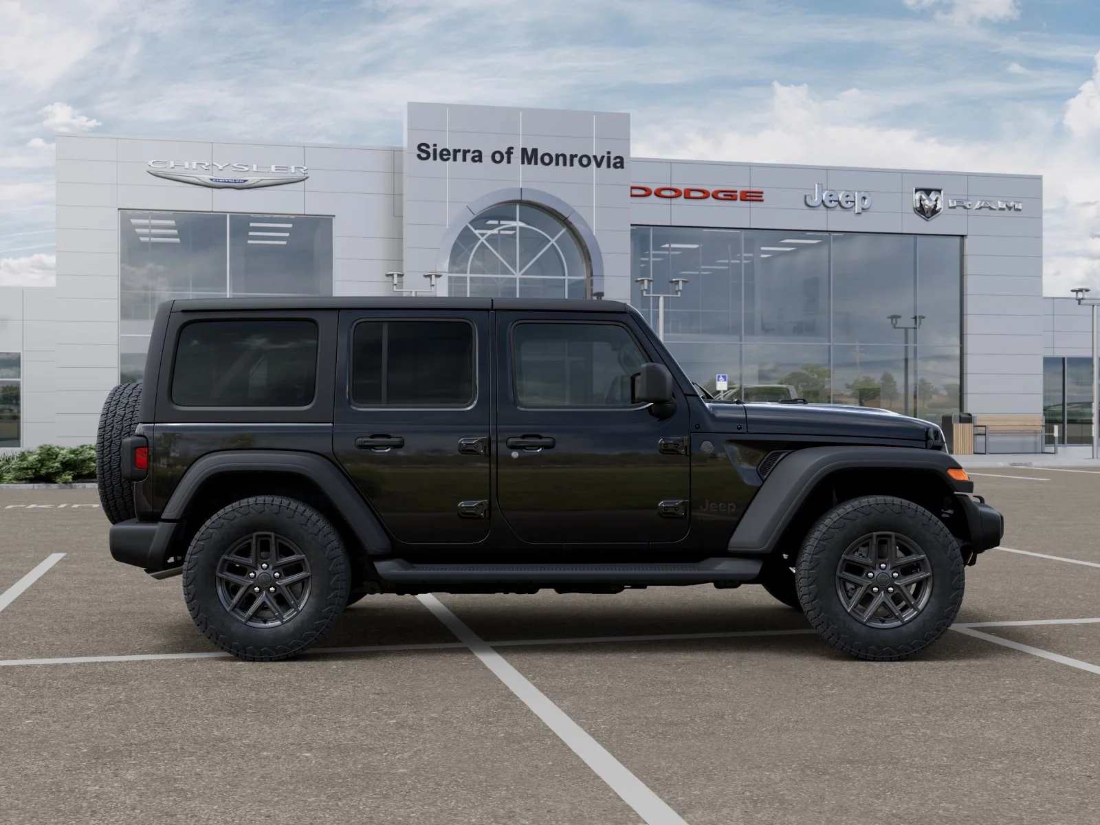 New 2026 Black Clear-Coat Exterior Paint Jeep Sport S image 47