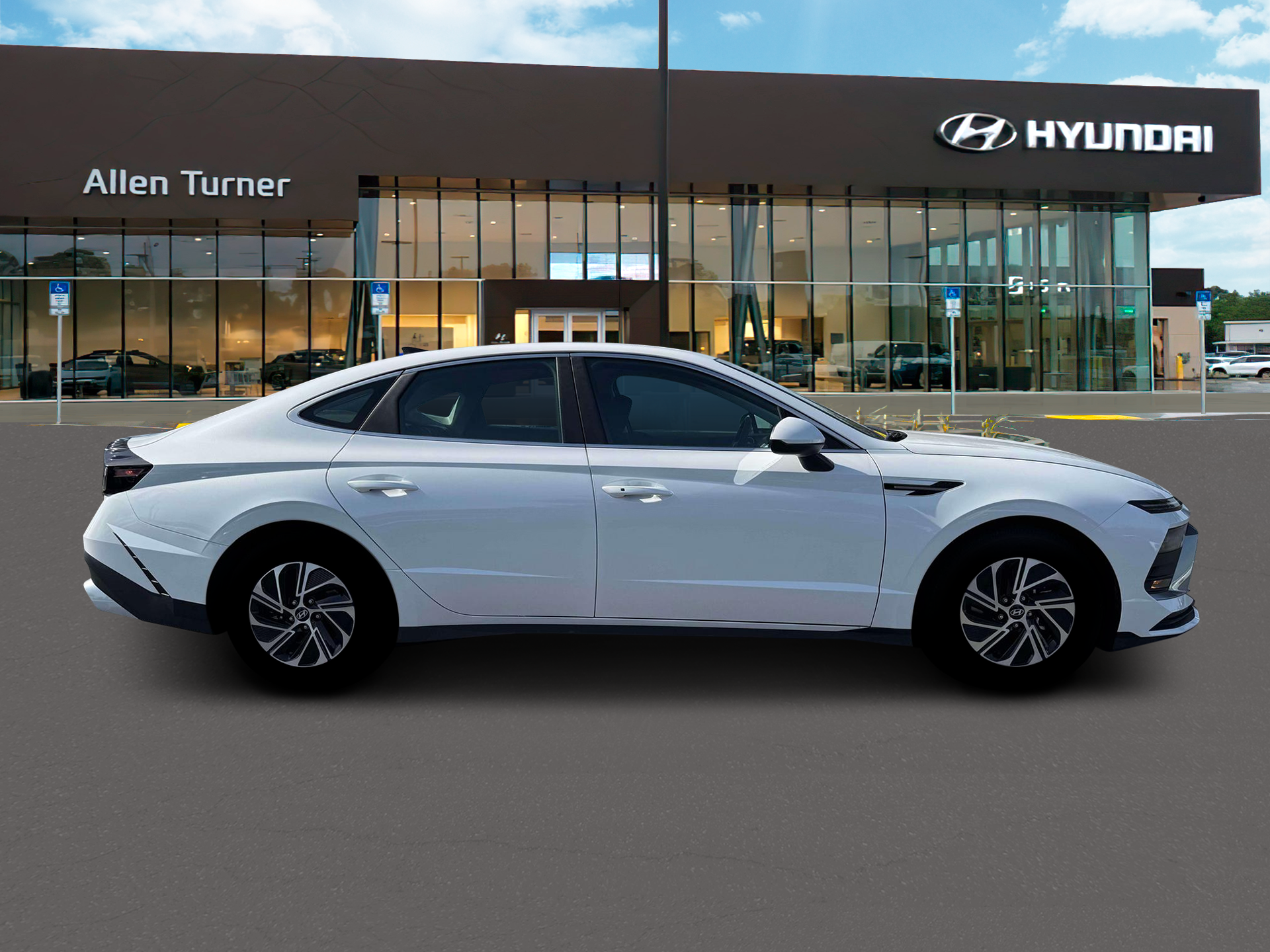 New 2026 Serenity White Hyundai Blue image 9